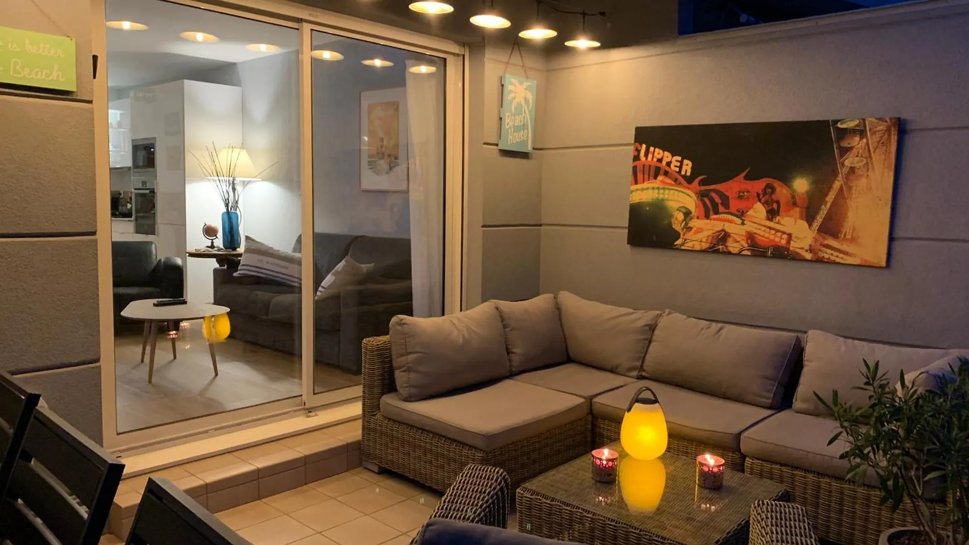 Apartmán La Terrasse De Santa Lucia Saint-Raphaël